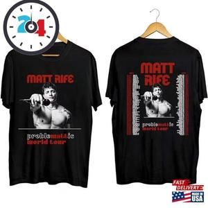 Matt Rife   World Tour Shirt Fan   2 Sided